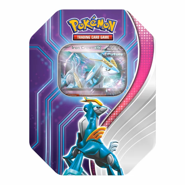 Karetní hra Pokémon TCG: Destinies Tin - Iron Boulder ex dupl