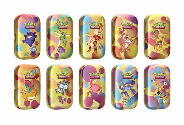 Gra karciana Pokémon TCG: Scarlet & Violet 151 - Mini Tin Display (10x Mini Tin)