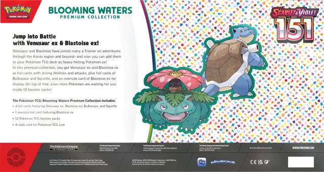 Gra karciana Pokémon TCG: Scarlet & Violet - Blooming Waters Premium Collection
