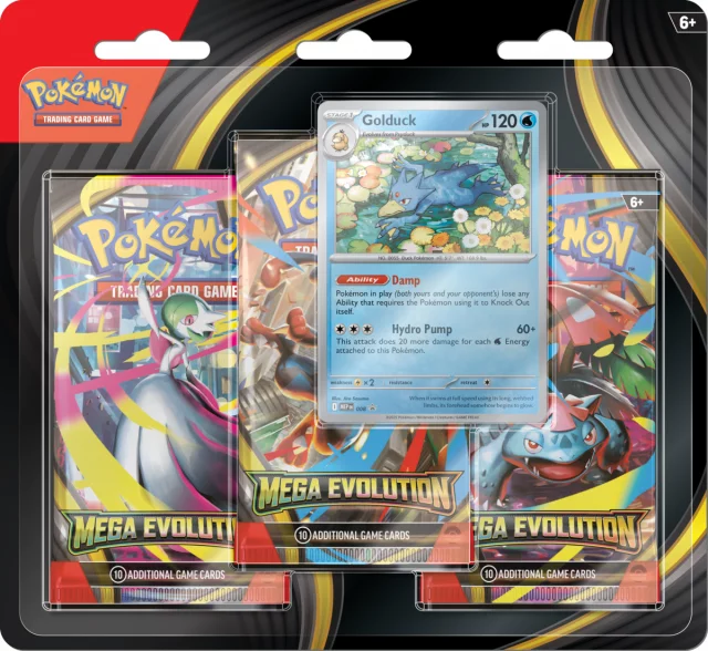 Karetní hra Pokémon TCG: Scarlet & Violet - Mega Evolution Sleeved Booster (10 karet) dupl
