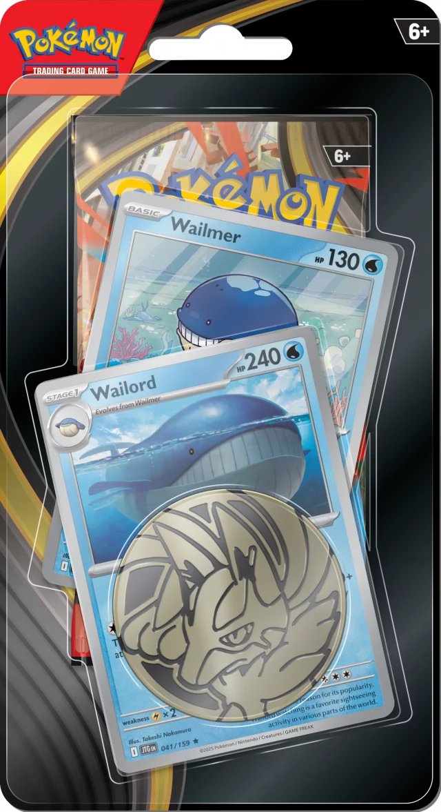 Karetní hra Pokémon TCG: Scarlet & Violet - Mega Evolution 3-Pack Blister booster (Psyduck) dupl