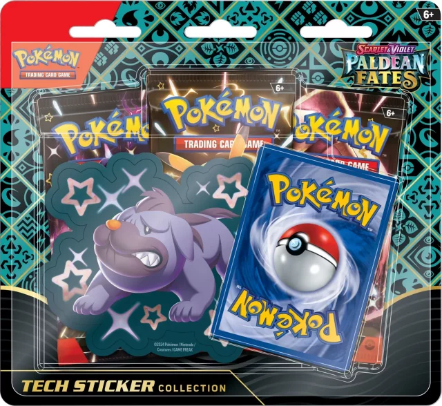 Gra karciana Pokémon TCG: Scarlet & Violet - Paldean Fates Tech Sticker Collection: Greavard - Kolekcjonerska gra karciana TCG
