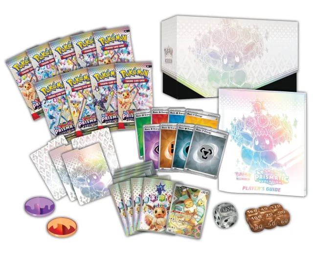 Karetní hra Pokémon TCG: Scarlet & Violet - Stellar Crown Elite Trainer Box (Terapagos) dupl