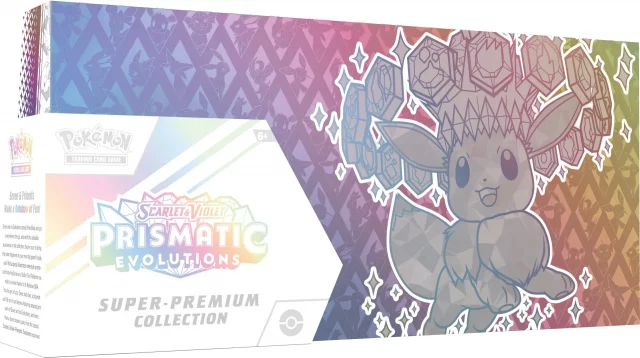 Gra karciana Pokémon TCG: Scarlet & Violet - Prismatic Evolutions Super-Premium Collection
