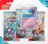 Karetní hra Pokémon TCG: Scarlet & Violet - Stellar Crown 3-Pack Blister booster (Tinkaton) dupl