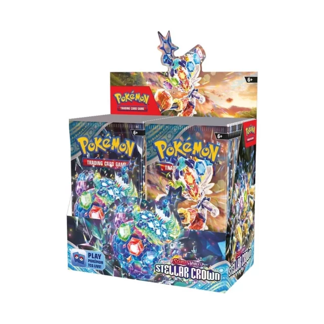 Karetní hra Pokémon TCG: Scarlet & Violet Stellar Crown - Booster (10 karet) dupl