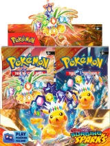 Karetní hra Pokémon TCG: Scarlet & Violet - Surging Sparks  Booster (10 karet) dupl