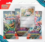 Gra karciana Pokémon TCG: Scarlet & Violet Twilight Masquerade - 3-Pack Blister booster (Snorlax) - Pokémon TCG: Scarlet & Violet - Twilight Masquerade