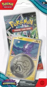 Gra karciana Pokémon TCG: Scarlet & Violet Twilight Masquerade - Checklane Blister booster (Toxel) - Pokémon TCG: Scarlet & Violet - Twilight Masquerade