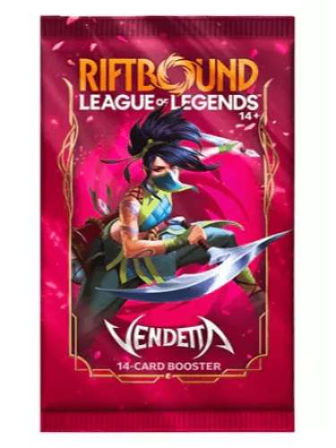Gra karciana Riftbound TCG - Vendetta - Booster (14 kart)