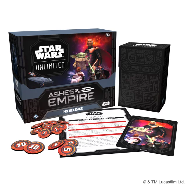 Gra karciana Star Wars: Unlimited - Ashes of the Empire Prerelease Box - Kolekcjonerska gra karciana TCG