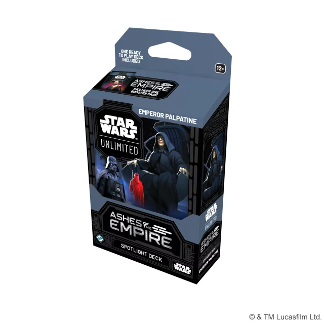 Gra karciana Star Wars: Unlimited - Ashes of the Empire Spotlight Deck (Emperor Palpatine) - Kolekcjonerska gra karciana TCG