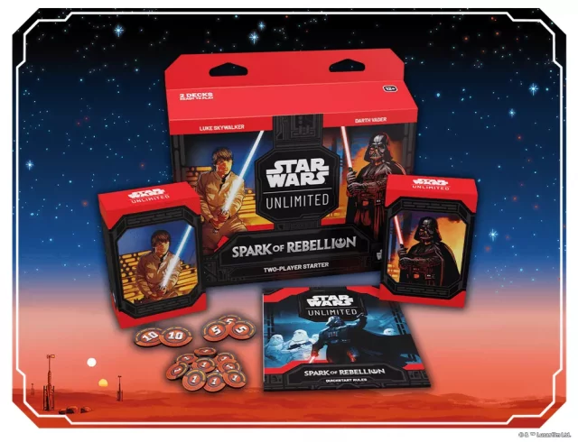 Gra karciana Star Wars: Unlimited - Spark of Rebellion Two-Player Starter - Star Wars: Unlimited: Spark of Rebellion