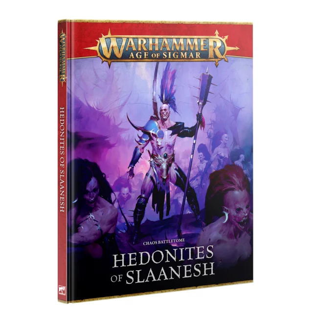 Kniha Warhammer Age of Sigmar: Battletome Hedonites of Slaanesh (2026) - Przewodnik po grze