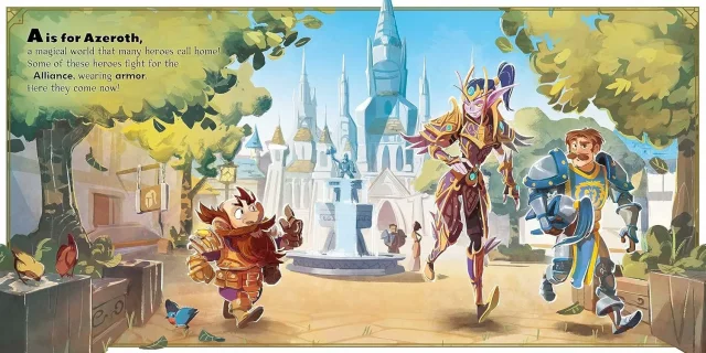 Książka World of Warcraft - A is For Azeroth: The ABC's of Warcraft ENG - Artbook