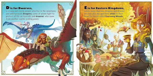 Książka World of Warcraft - A is For Azeroth: The ABC's of Warcraft ENG - The Art Of