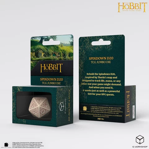 Kostka The Hobbit - Terra D20 - Kości do gry