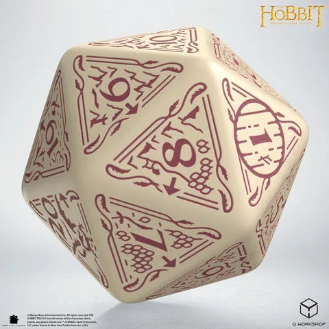 Kostka The Hobbit - Terra D20 - Kości do gry
