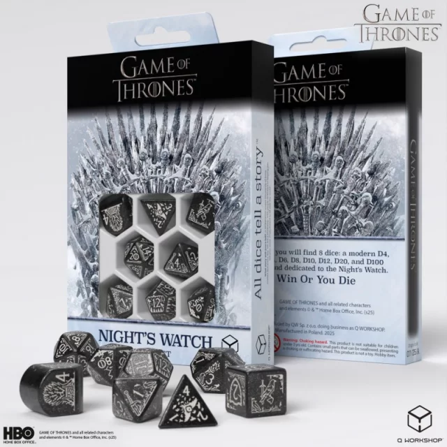 Kostky Game of Thrones - Baratheon (8 ks) dupl