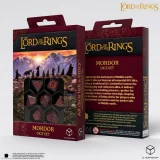Kości Lord of the Rings - Mordor (7 szt.) - Q-Workshop