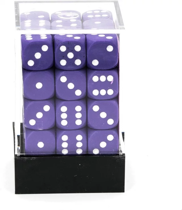 Kostky Opaque - Dusty Blue (36 ks) dupl