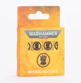 Kostky Warhammer: 40,000 - Raven Guard Dice (16 ks) dupl