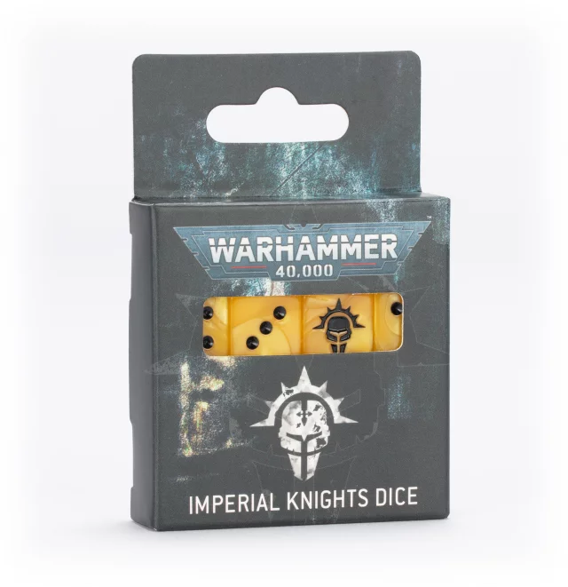 Kostky Warhammer: 40,000 - Chaos Knights Dice (16 ks) dupl