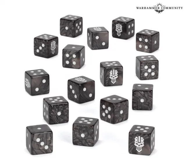 Kostky Warhammer 40,000 - Destroyer Cult Dice (16 ks) dupl