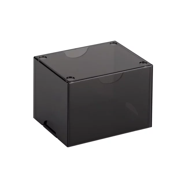 Krabička na karty Dragon Shield - Clear Black (Strongbox 100+) - Kolekcjonerska gra karciana TCG