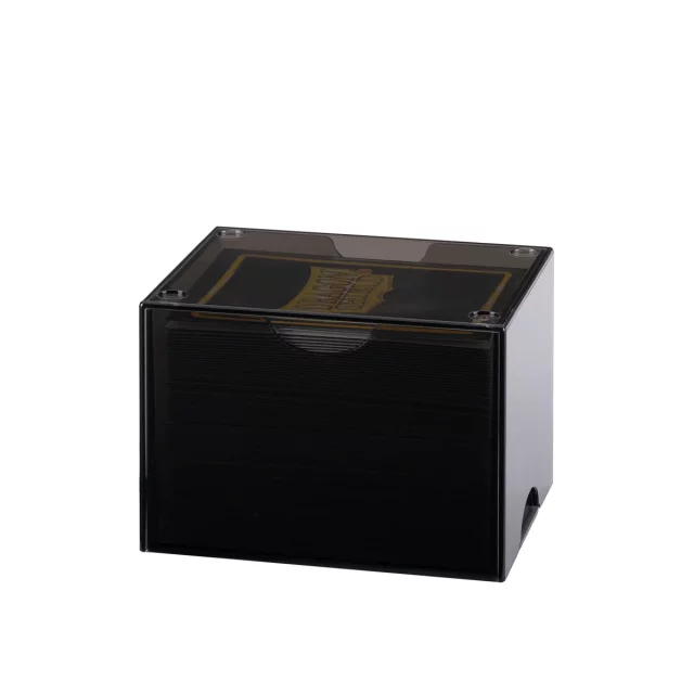 Krabička na karty Dragon Shield - Clear Black (Strongbox 100+) - Kolekcjonerska gra karciana TCG