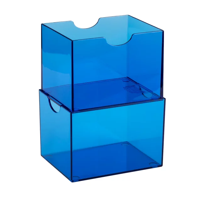 Krabička na karty Dragon Shield - Clear Blue (Strongbox 100+) - Pudełko na karty