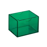 Pudełko na karty Dragon Shield - Clear Green (Strongbox 100+) - Kolekcjonerska gra karciana TCG
