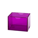 Pudełko na karty Dragon Shield - Clear Purple (Strongbox 100+) - Opakowania