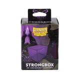 Pudełko na karty Dragon Shield - Clear Purple (Strongbox 100+) - Opakowania