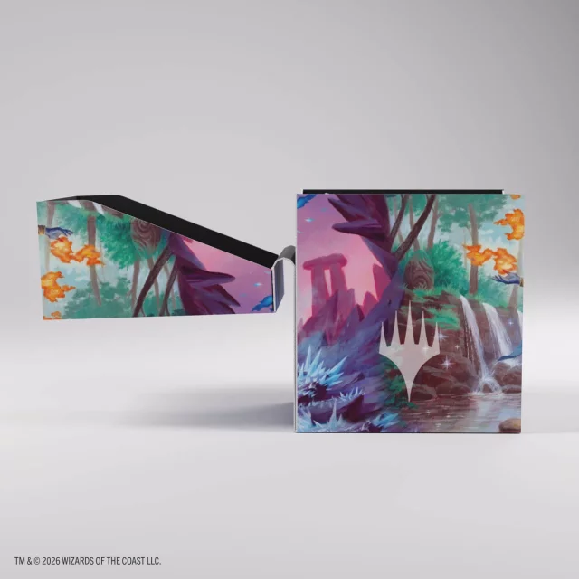 Krabička na karty Gamegenic - Magic: The Gathering Soft Crate 80+ Spider-Man/Spider-Gwen dupl