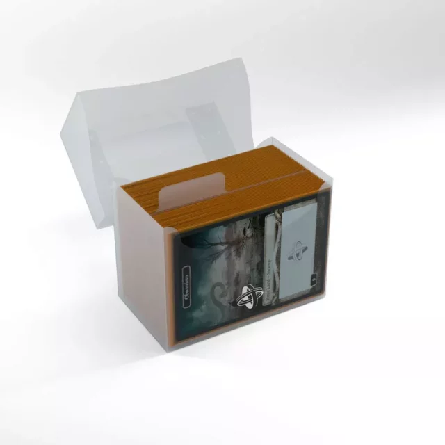 Pudełka na karty Gamegenic - Side Holder 80+ Clear - Pudełko na karty