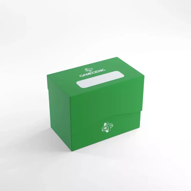 Pudełko na karty Gamegenic - Side Holder 80+ Green - Pudełko na karty