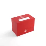 Pudełko na karty Gamegenic - Side Holder 80+ Red - Pudełko na karty