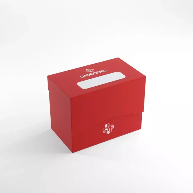 Pudełko na karty Gamegenic - Side Holder 80+ Red - Pudełko na karty
