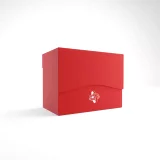 Pudełko na karty Gamegenic - Side Holder 80+ Red - Pudełko na karty