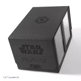 Krabička na karty Gamegenic -  Star Wars: Unlimited Double Deck Pod Blue dupl