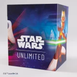 Krabička na karty Gamegenic - Star Wars: Unlimited Soft Crate X-Wing/TIE Fighter dupl