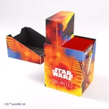 Krabička na karty Gamegenic - Star Wars: Unlimited Soft Crate X-Wing/TIE Fighter dupl