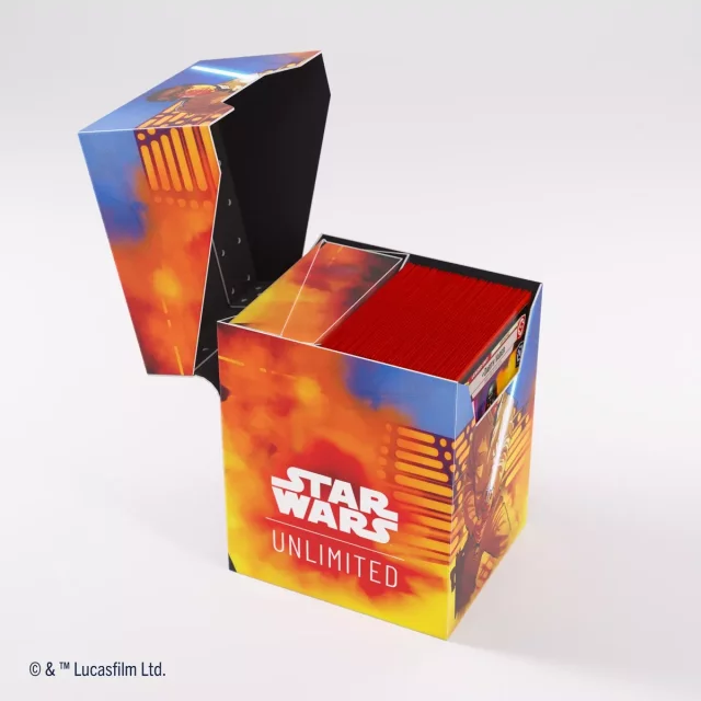 Krabička na karty Gamegenic - Star Wars: Unlimited Soft Crate X-Wing/TIE Fighter dupl