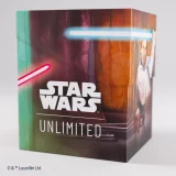 Krabička na karty Gamegenic - Star Wars: Unlimited Soft Crate Ahsoka/Grievous dupl