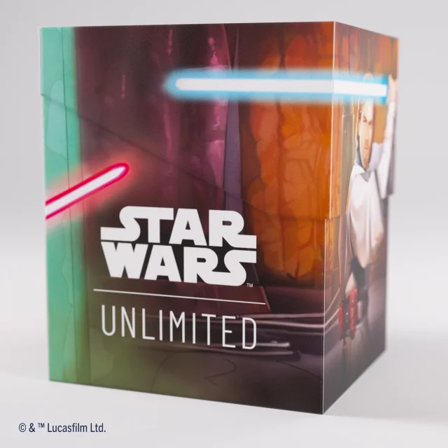 Krabička na karty Gamegenic - Star Wars: Unlimited Soft Crate Ahsoka/Grievous dupl