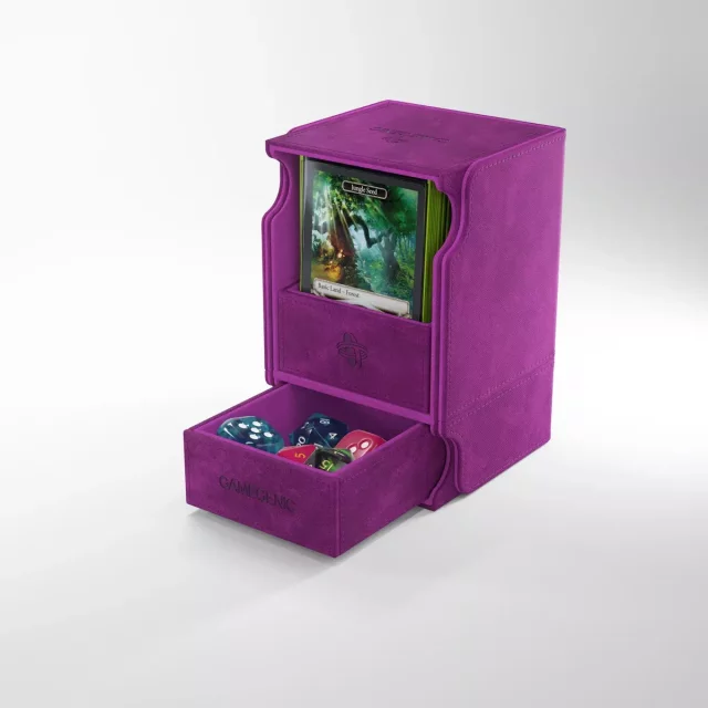 Pudełko na karty Gamegenic - Watchtower 100+ XL Convertible Purple
