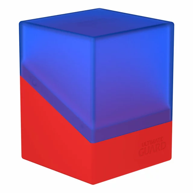 Krabička na karty Ultimate Guard - Boulder Deck Case Black/Green (100+) dupl