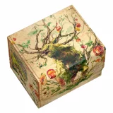 Krabička na karty Ultimate Guard - Floral Places Sidewinder 100+ Bahia Green dupl