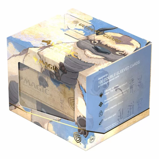 Krabička na karty Ultimate Guard - Magic: The Gathering x Avatar: The Last Airbender - Black Mana Sidewinder 100+ dupl